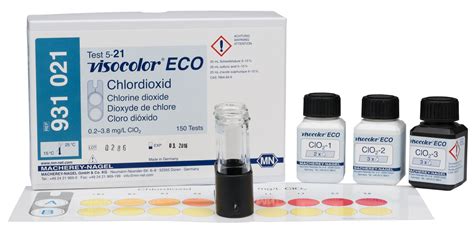 VISOCOLOR ECO Chlorine Dioxide Test Kit Vendart Diagnostics