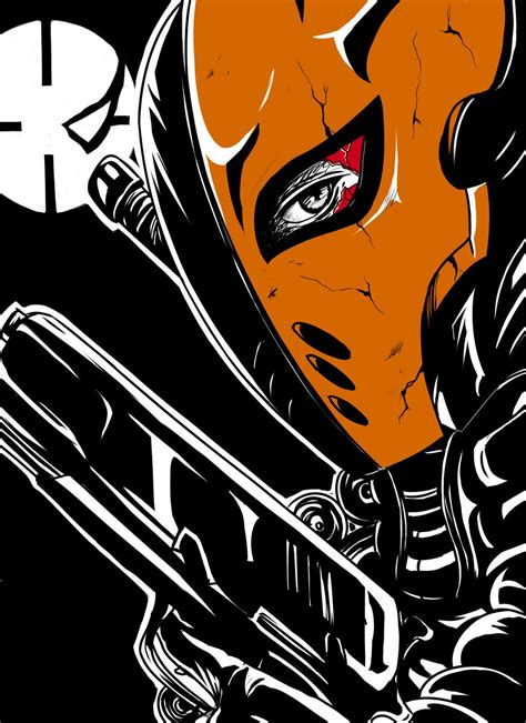 Batman Villain Series: Deathstroke by SamuNinja21 on DeviantArt