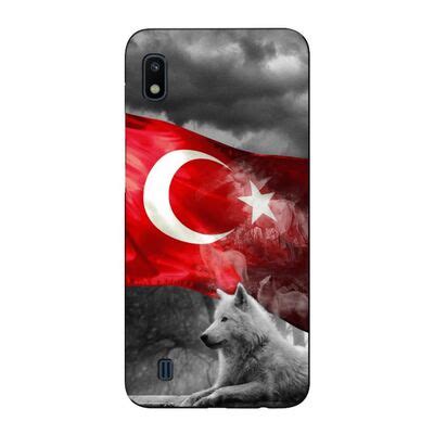 Samsung Galaxy A10 Kılıf Tasarla Resimli Kılıfını Türk Bayrağı V3