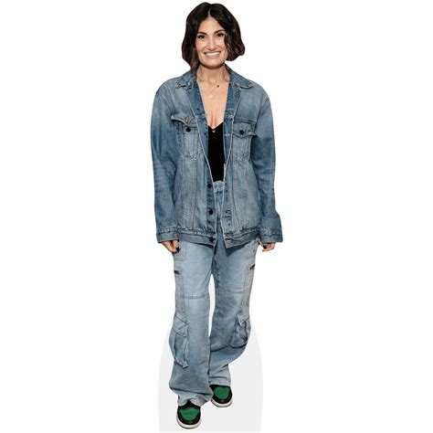 Idina Menzel Double Denim Cardboard Cutout Celebrity Cutouts