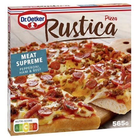 Promo Dr Oetker Pizza Surgel E Rustica Chez Carrefour