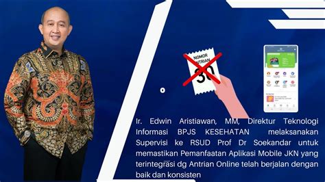 Kunjungan Edwin Aristiawan Direktur Teknologi Informasi BPJS