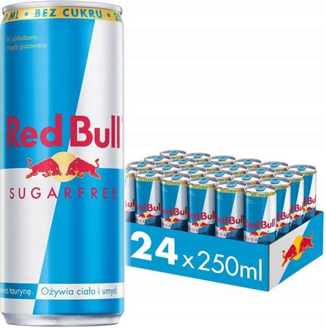 Red Bull Sugar Free Energetyczny X Ml Ceny I Opinie Ceneo Pl