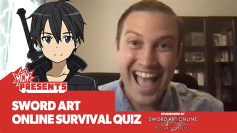 Kirito voice actor takes Would You Survive Sword Art Online Quiz! : r ...