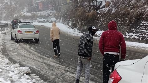 Shimla Kufri Live Snowfall Today Kufri Live Snowfall Today