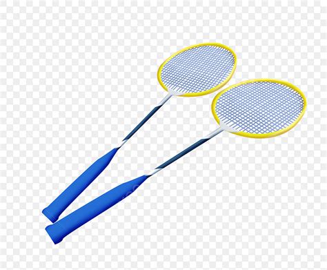 Badminton Racket Clipart Transparent PNG Hd Fitness Equipment