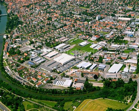 Luftaufnahme Rottenburg Am Neckar Industrie Und Gewerbegebiet In