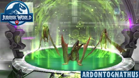 Ardontognathus Unique Unlocked Jurassic World Alive Youtube