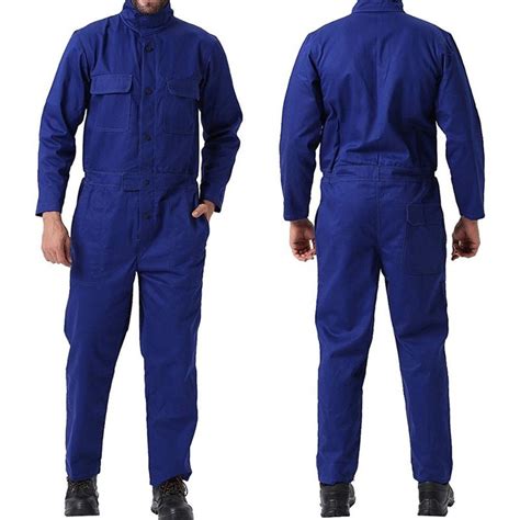 Nfpa70e 100 Cotton Flame Retardant Welding Work Coverall