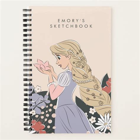 Disney Princess Rapunzel Sketchbook Notebook Zazzle In 2024