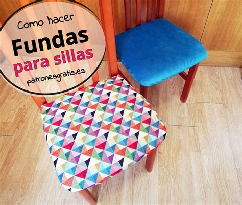Como Hacer Fundas Para Sillas Paso A Paso Patrones Gratis