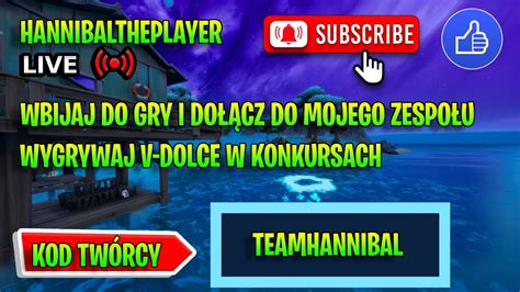 Fortnite Sezon Wbijaj Na Live I Zgarnij V Dolce Live