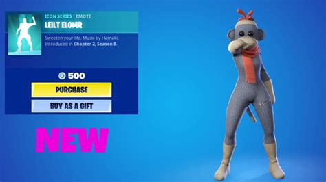 Fortnite Icon Series Leilt Elomr Emote Hamaki Youtube