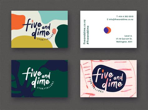 Brand identity for Five and Dime by Head and Tail on Dribbble