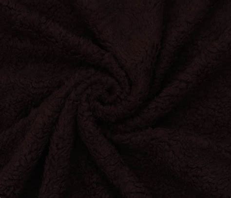 Unstitched Brown Wool Goli Fur Fabric - Bigreams.com