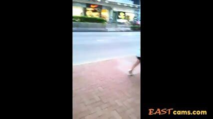 Asian Woman Stripped Naked On Street