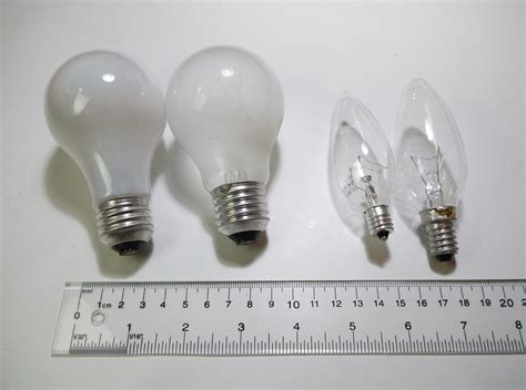 Light Bulb Socket Sizes Chart - Garage Sanctum