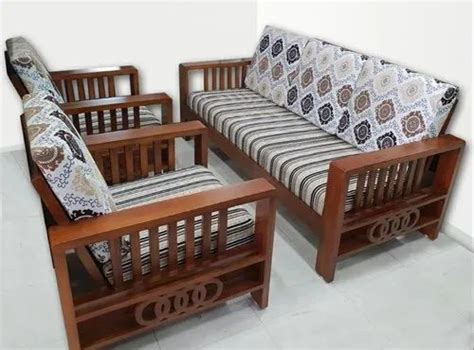 Five Seater Teak Wood Wooden Sofa Set At Best Price In Raipur