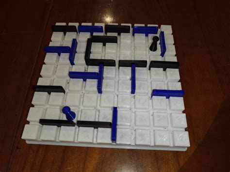 quoridor board game  lekohed   stl model printablescom