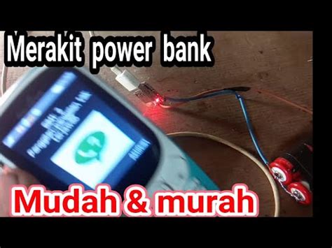 Merakit Power Bank Sendiri Mudah Dan Murah Youtube