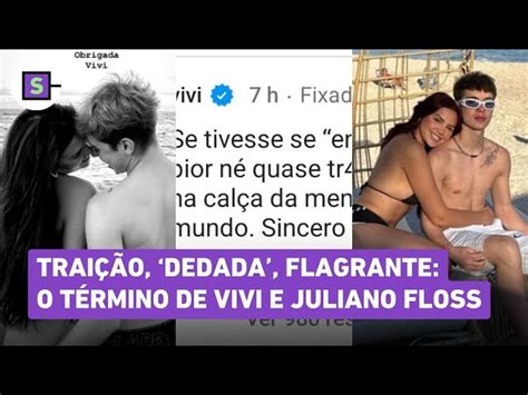 Vivi Wanderley expõe dedada após término Juliano Floss