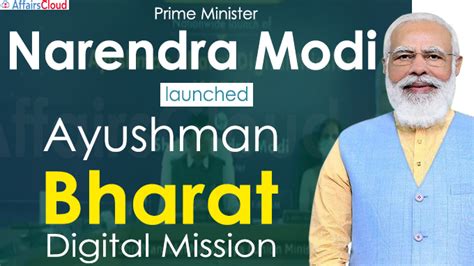 Pm Modi Launches Ayushman Bharat Digital Mission To Promote Digital