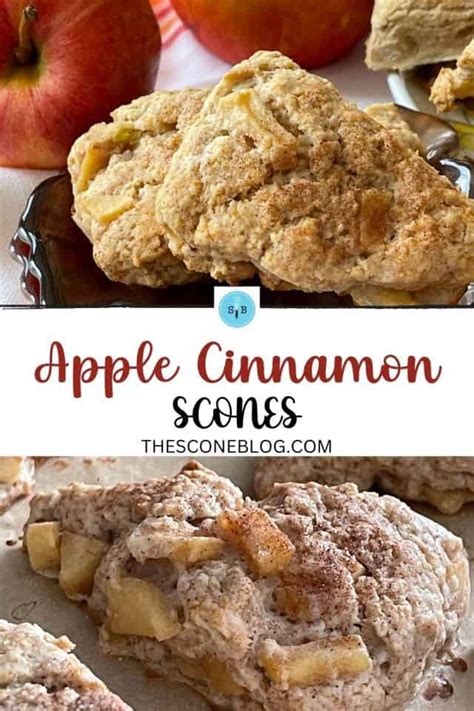 Easy Apple Cinnamon Scones Recipe The Scone Blog