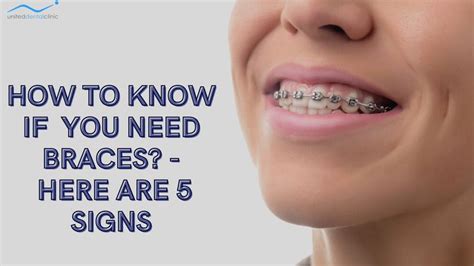 5 Signs You Need Braces Orthodontics