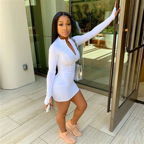 Jayda Wayda On Instagram “im In La With The Vibes 🍑 Arroganttae123” White Club Dress Mini