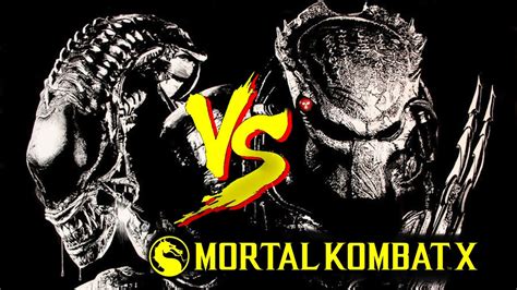 Mortal Kombat X Alien Vs Predator Gameplay Fr Youtube