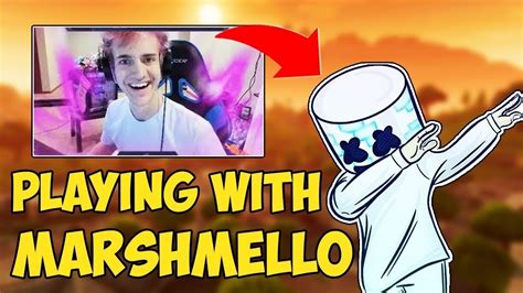 Ninja And Marshmello First Win Full Gameplay Fortnite Battle Royale