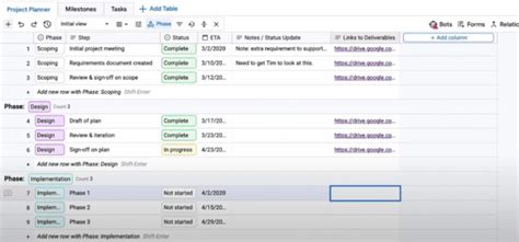 The Year Of Project Tracking Apps With Tabular Formats The Jotform Blog