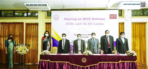 CA Sri Lanka signs MoU with the Faculty of Management Studies, Sabaragamuwa University of Sri Lanka