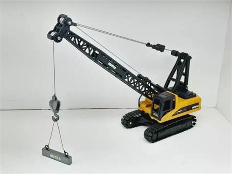 Miniatura Guindaste Crawler Crane Hui Na Toys Caixa Mercadolivre