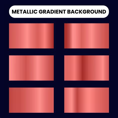 Collection of red metallic gradient background 12473748 Vector Art at Vecteezy