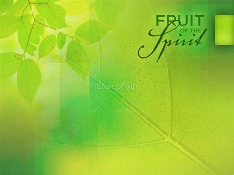 Fruit Of The Spirit Powerpoint Background