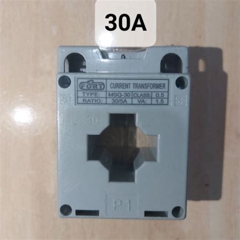 Jual Current Transformer 30a Ct 30a 30 5a Shopee Indonesia