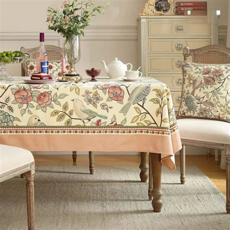 Nappe Fleurie Vintage Ma Toile Cir E