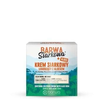 Barwa Siarkowa Krem siarkowy łagodzący z aloesem 50 ml online shop