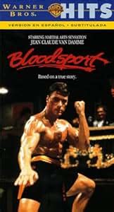 Amazon Bloodsport VHS Jean Claude Van Damme Donald Gibb Leah