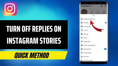 How To Turn Off Replies On Instagram Stories Youtube