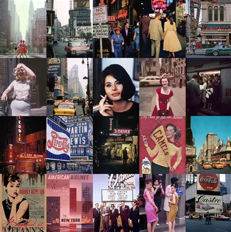 Vintage 40 PC New York City Wall Collage Kit, Circa 1950’s & 60’s. - Etsy
