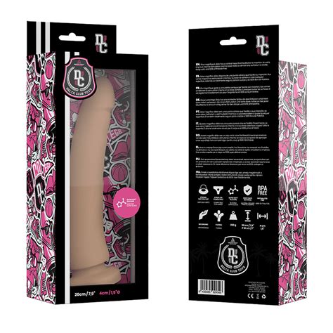 Delta Club Toys Dildo Natural Silicona Medica X Cm Temptacions