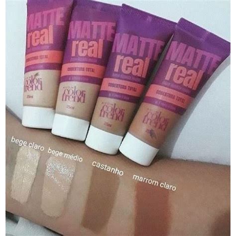 Base Avon Color Trend Matte Real Shopee Brasil