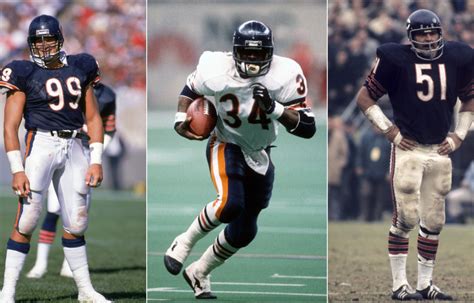 Bears Legends Chicago Football Icons