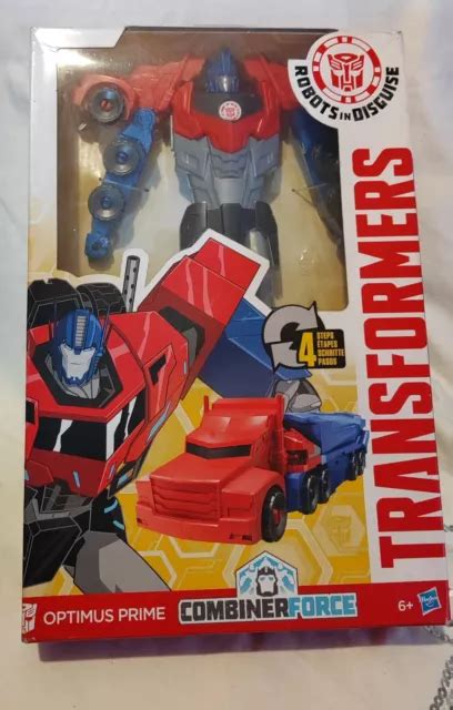 HASBRO TRANSFORMERS RID Combiner Force Optimus Prime 2 Step Changer