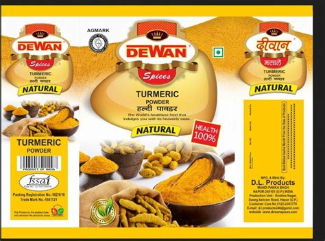 Haldi Packaging Packet At Rs 150kg In Raya Id 15465732973