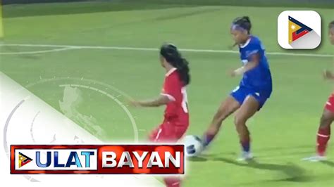 Filipinas U Wagi Kontra Indonesia Sa Afc Womens Asian