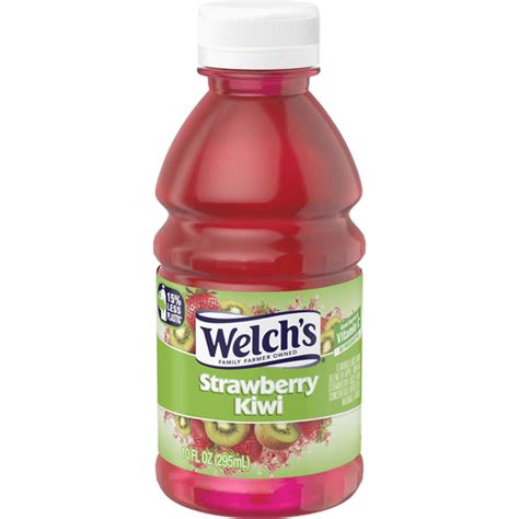 Welch S Strawberry Kiwi Juice Drink Fl Oz On The Go Bottle Juice