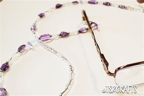 Diy Beaded Eyeglasses Chain Tutorial